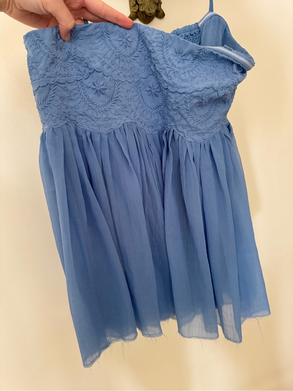 Free People strapless top